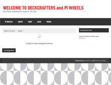 Tablet Screenshot of deckcrafters.tv